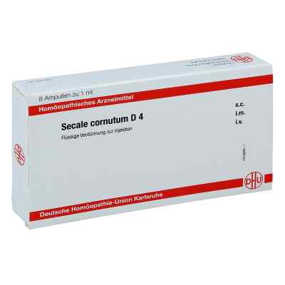 Secale Cornutum D4 Ampullen 8X1 ml von DHU-Arzneimittel GmbH & Co. KG PZN 11708073