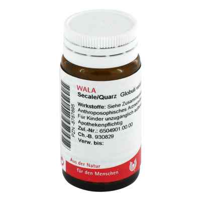 Secale Quarz Globuli 20 g von WALA Heilmittel GmbH PZN 08787695