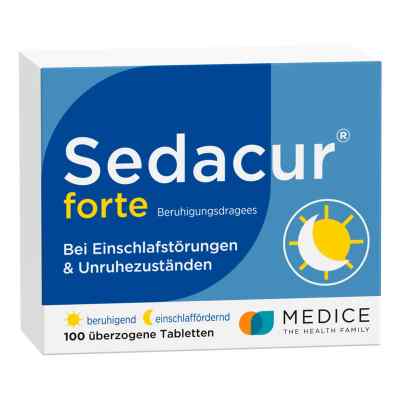 Sedacur forte bei Einschlafstörungen & Unruhezuständen