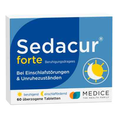 Sedacur forte bei Einschlafstörungen & Unruhezuständen