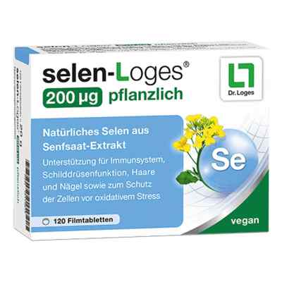 Selen-loges 200 µg Pflanzlich Filmtabletten 120 stk von Dr. Loges + Co. GmbH PZN 18115815