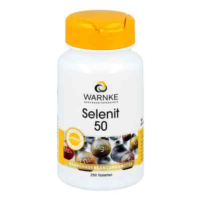 Selenit 50 Tabletten 250 stk von Warnke Vitalstoffe GmbH PZN 02578884