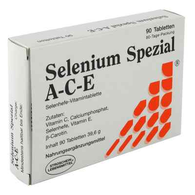 Selenium Spezial Ace Tabletten 90 stk von Stroschein Gesundkost Ammersbek PZN 07267120