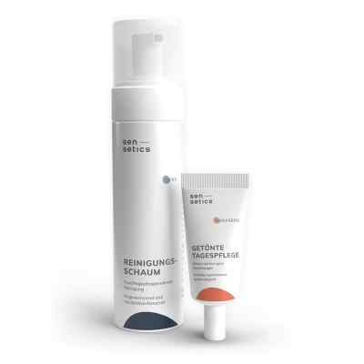 sensetics Rosacea Set: Reinigungsschaum + getönte Tagespflege