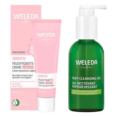 Sensitiv Feuchtigkeitscreme Mandel & Cleansing Gel