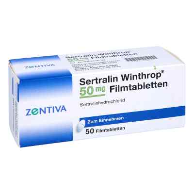 Sertralin Winthrop 50mg 50 stk von Zentiva Pharma GmbH PZN 01028710