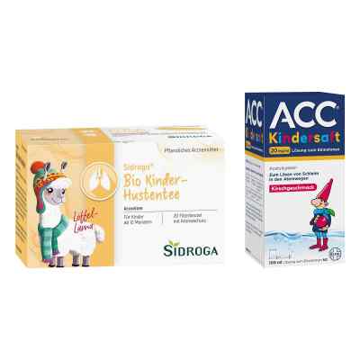 Sidroga Bio Kinder-Hustentee + Acc Kindersaft