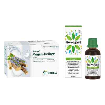 Sidroga Magen-Heiltee + Iberogast Classic 1 Set von  PZN 08106788