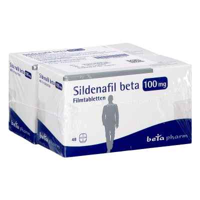 Sildenafil Beta 100 Mg Filmtabletten 96 stk von betapharm Arzneimittel GmbH PZN 19449412