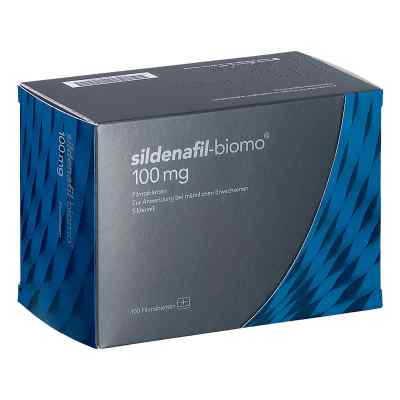 Sildenafil-biomo 100 Mg Filmtabletten 100 stk von biomo pharma GmbH PZN 14146204