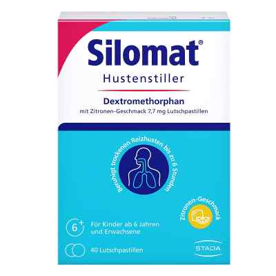 Silomat Hustenstiller DMP Zitronen-Geschmack Lutschpastillen 40 stk von STADA Consumer Health Deutschland GmbH PZN 18661481