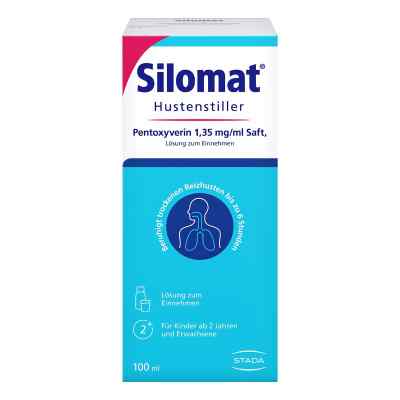 Silomat Hustenstiller Pentoxyverin 1,35 Mg/ml Saft 100 ml von STADA Consumer Health Deutschlan PZN 18661400