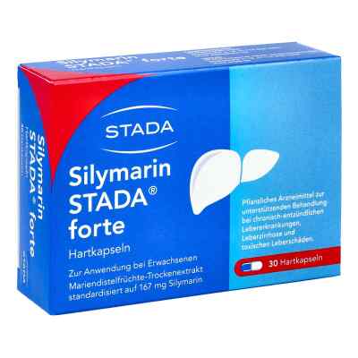 Silymarin STADA forte Hartkapseln bei Lebererkrankungen