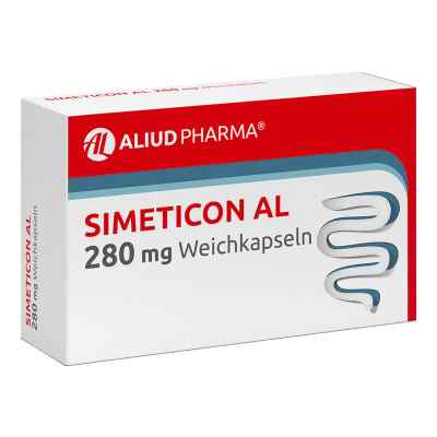Simeticon AL 280 mg Weichkapseln bei Blähungen