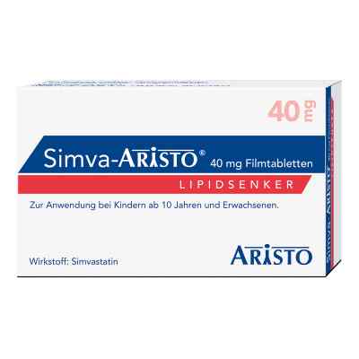 Simva Aristo 40 mg Filmtabletten 100 stk von Aristo Pharma GmbH PZN 09900751
