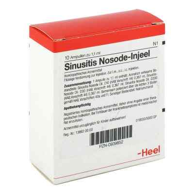 Sinusitis Nosode Injeel Ampullen 10 stk von Biologische Heilmittel Heel GmbH PZN 00939852