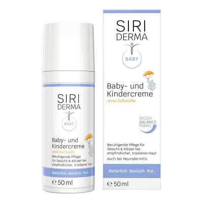 Siriderma Baby- Und Kindercreme 50 ml von Sirius GmbH PZN 17561553