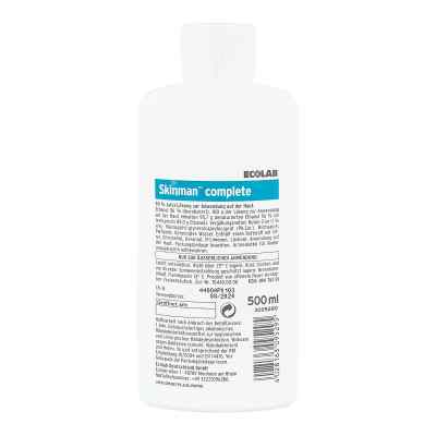 Skinman complete Lösung 500 ml von Ecolab Deutschland GmbH PZN 09476201