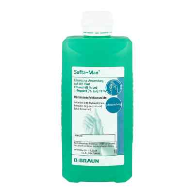 Softa Man Händedesinfektion Spenderflasche 500 ml von B. Braun Melsungen AG PZN 08504964