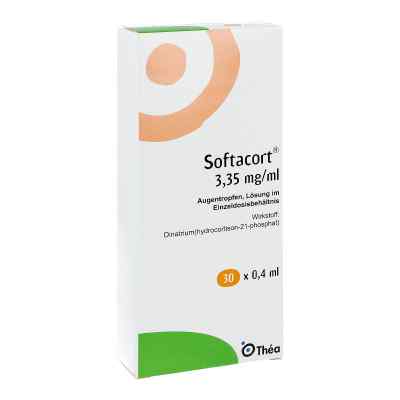 Softacort 3,35 mg/ml Augentropfen Einzeldosisbeh. 30X0.4 ml von Thea Pharma GmbH PZN 13897500