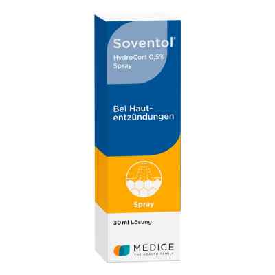 Soventol HydroCort 0,5% Spray bei Hautentzündungen
