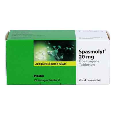 Spasmolyt 20 mg überzogene Tabletten 100 stk von Viatris Healthcare GmbH PZN 03843667