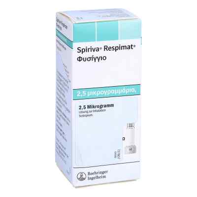 Spiriva Respimat 2,5 [my]g Lösung zur, zum inh.nachfüllpacku 1X4.0 ml von EMRA-MED Arzneimittel GmbH PZN 16767212