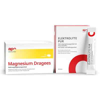 Sport Sparset – Magnesium Dragees 40mg + Elektrolyte Pur Sticks