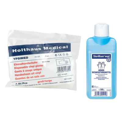 Sterillium med und Einmalhandschuhe 1 stk von PZN 08100998
