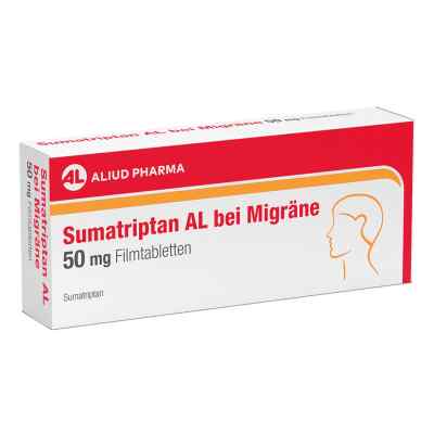 Sumatriptan AL bei Migräne mit und ohne Aura 50 mg Filmtabletten