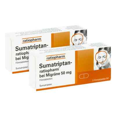 Sumatriptan-ratiopharm Bei Migräne 50 Mg Filmtabletten 
