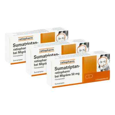 Sumatriptan-ratiopharm Bei Migräne 50 Mg Filmtabletten 