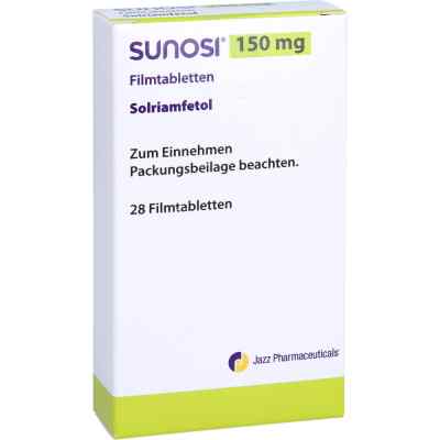 Sunosi 150 Mg Filmtabletten 28 stk von axicorp Pharma B.V. PZN 17895739