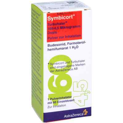 Symbicort Turbohaler 160/4,5 Mikrogramm/Dosis 1 stk von kohlpharma GmbH PZN 07293347