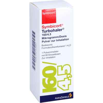 Symbicort Turbohaler 160/4,5 Mikrogramm/Dosis 1 stk von axicorp Pharma GmbH PZN 09752687