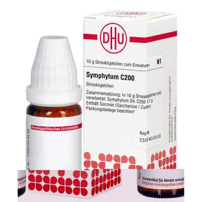 Symphytum C200 Globuli 10 g von DHU-Arzneimittel GmbH & Co. KG PZN 04239330