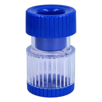 Tablettenmörser blau-transparent 1 stk von Careliv Produkte OHG PZN 10554001