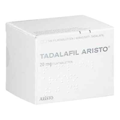Tadalafil Aristo 20 Mg Filmtabletten 100 stk von Aristo Pharma GmbH PZN 18659691