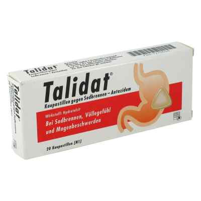 Talidat Kaupastillen gegen Sodbrennen 20 stk von CHEPLAPHARM Arzneimittel GmbH PZN 07270524