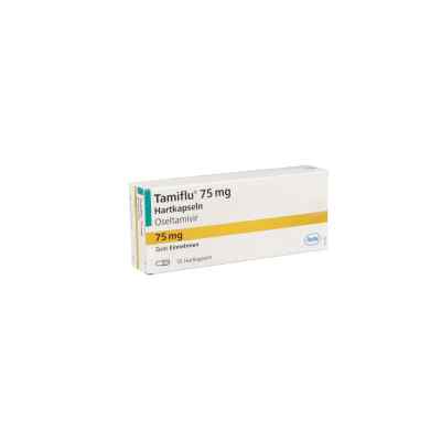 Tamiflu 75 mg Hartkapseln 10 stk von Roche Pharma AG PZN 00890287