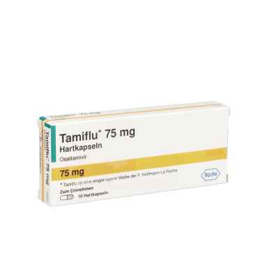 Tamiflu 75 mg Hartkapseln 10 stk von kohlpharma GmbH PZN 16674746