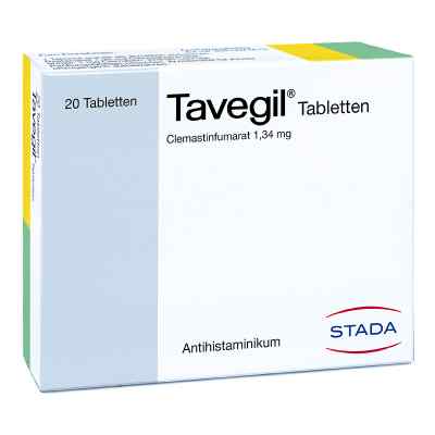 Tavegil bei allergischem Schnupfen und Juckreiz 20 stk von STADA GmbH PZN 01006571