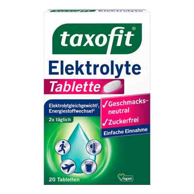 Taxofit Elektrolyte Tabletten