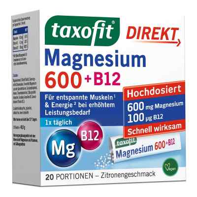 Taxofit Magnesium 600+b12 Direkt Granulat