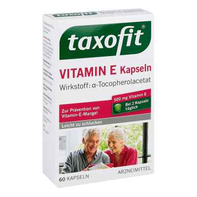 Taxofit Vitamin E Weichkapseln 60 stk von MCM KLOSTERFRAU Vertr. GmbH PZN 04609040