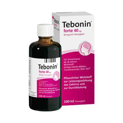 Tebonin forte 40mg 100 ml von Dr.Willmar Schwabe GmbH & Co.KG PZN 06995981