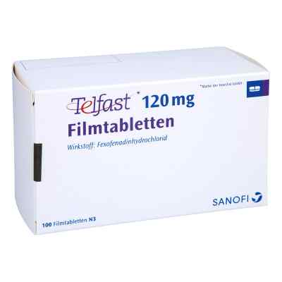 Telfast 120 mg Filmtabletten 100 stk von EMRA-MED Arzneimittel GmbH PZN 01229650