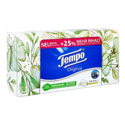 Tempo Original Taschentücher Box 1X100 stk von Essity Germany GmbH PZN 17905946