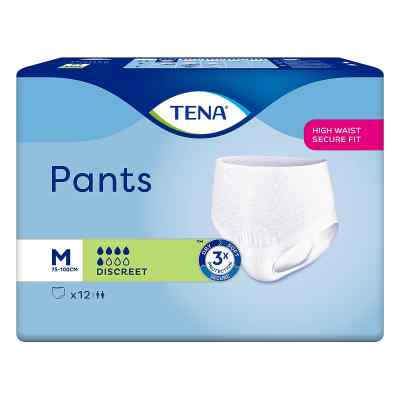 Tena Pants Discreet medium 75-100 cm Einweghose 4X12 stk von Essity Germany GmbH PZN 10180799