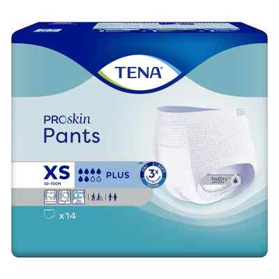 Tena Pants Plus XS 50-70cm 14 stk von Essity Germany GmbH PZN 10408794